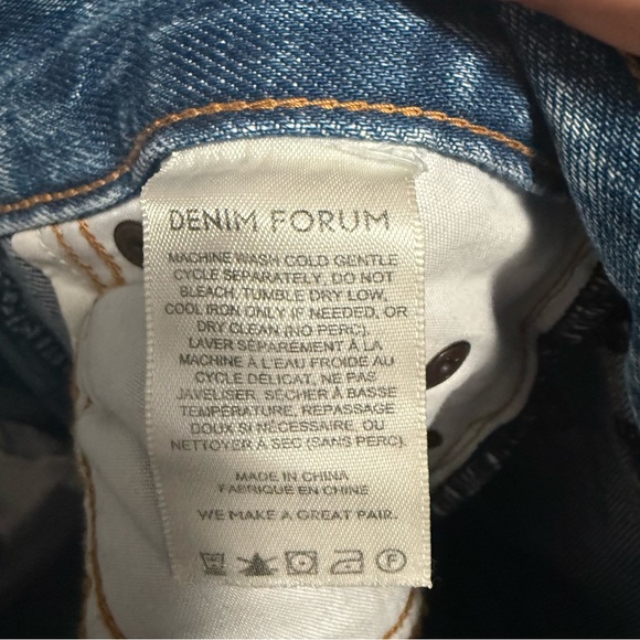 Aritzia Denim Forum The Marlene '60s High Rise Flare 28L 25 - Picture 11 of 11